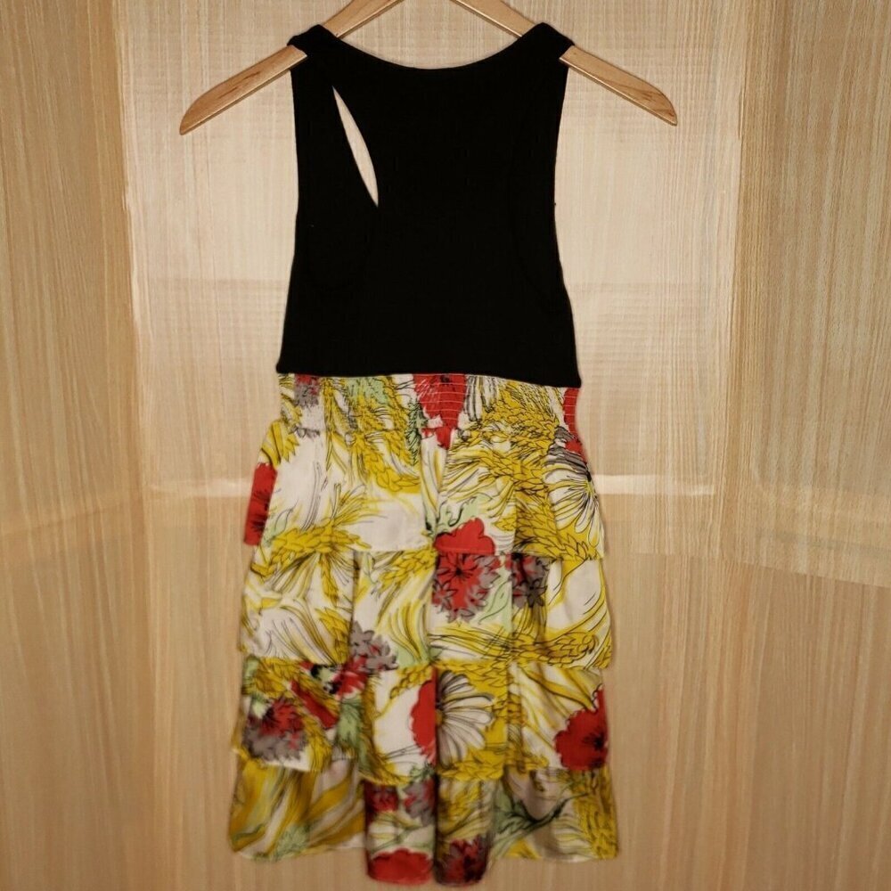 Arden B Womens Knit Top Dress With Silky Skirt Medium